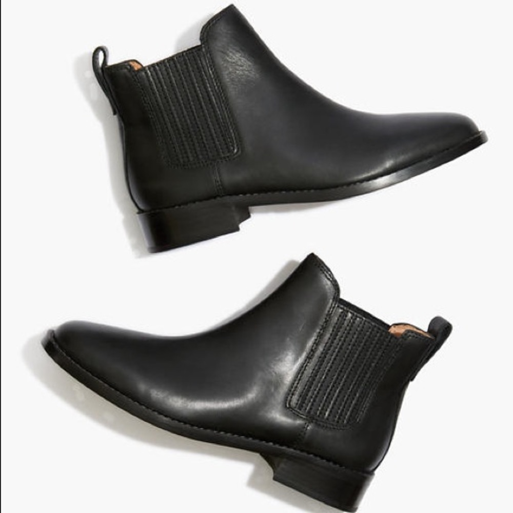 Madewell The Ainsley Chelsea Boot Black